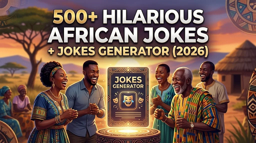 Hilarious African Jokes + Jokes Generator