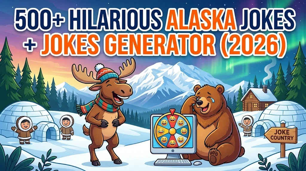 Hilarious Alaska Jokes + Jokes Generator