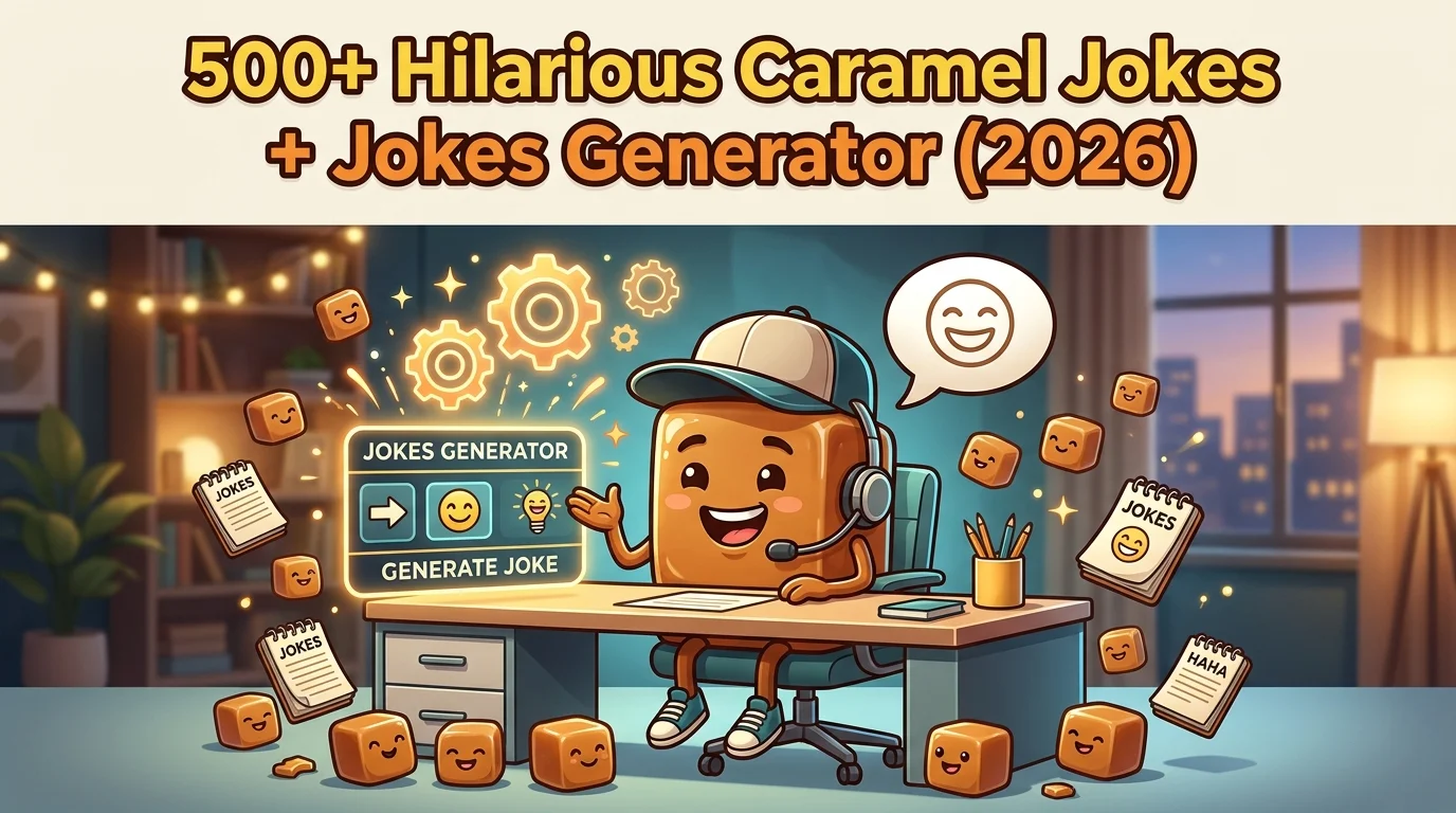 Hilarious Caramel Jokes + Jokes Generator