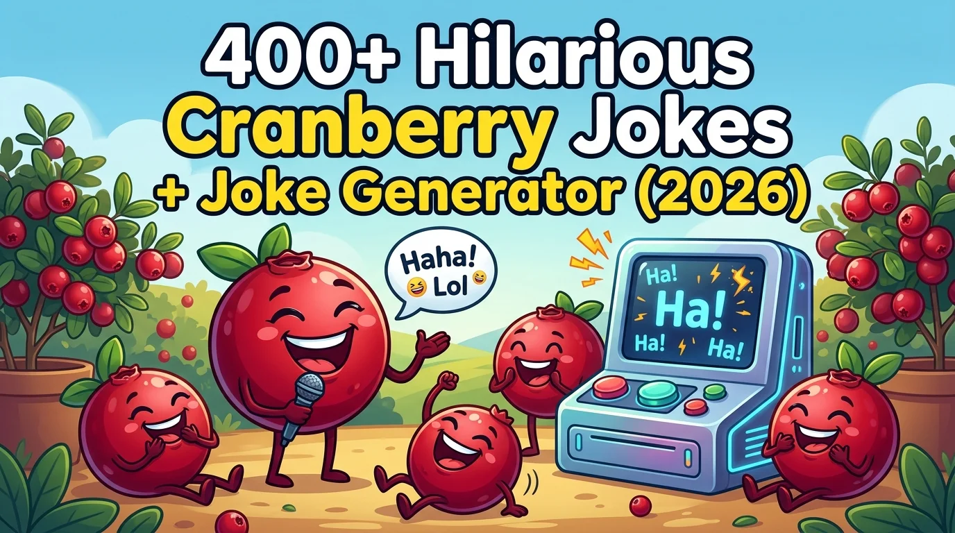 Hilarious Cranberry Jokes + Joke Generator