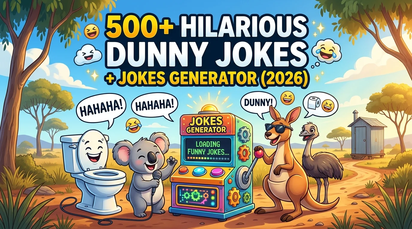 Hilarious Dunny Jokes + Jokes Generator
