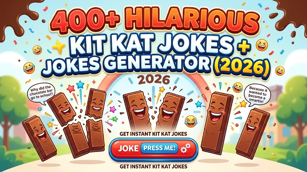 Hilarious Kit Kat Jokes + Jokes Generator